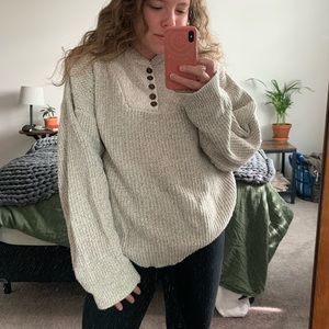 Vintage Eddie Bauer Knit Henley